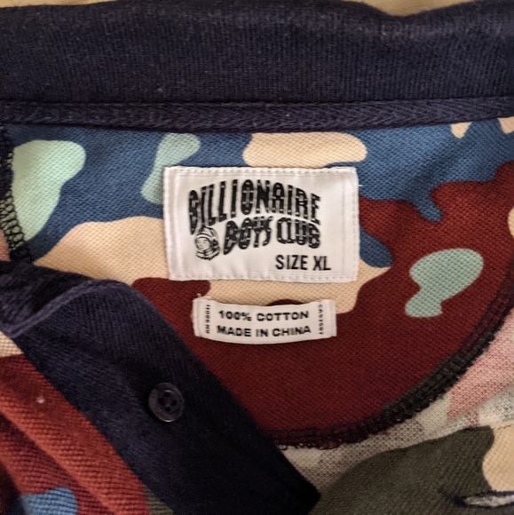 BBC Polo multi color camo XL - Picture 2 of 6